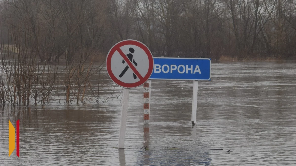 В Воронежской области осталось 2 затопленных моста