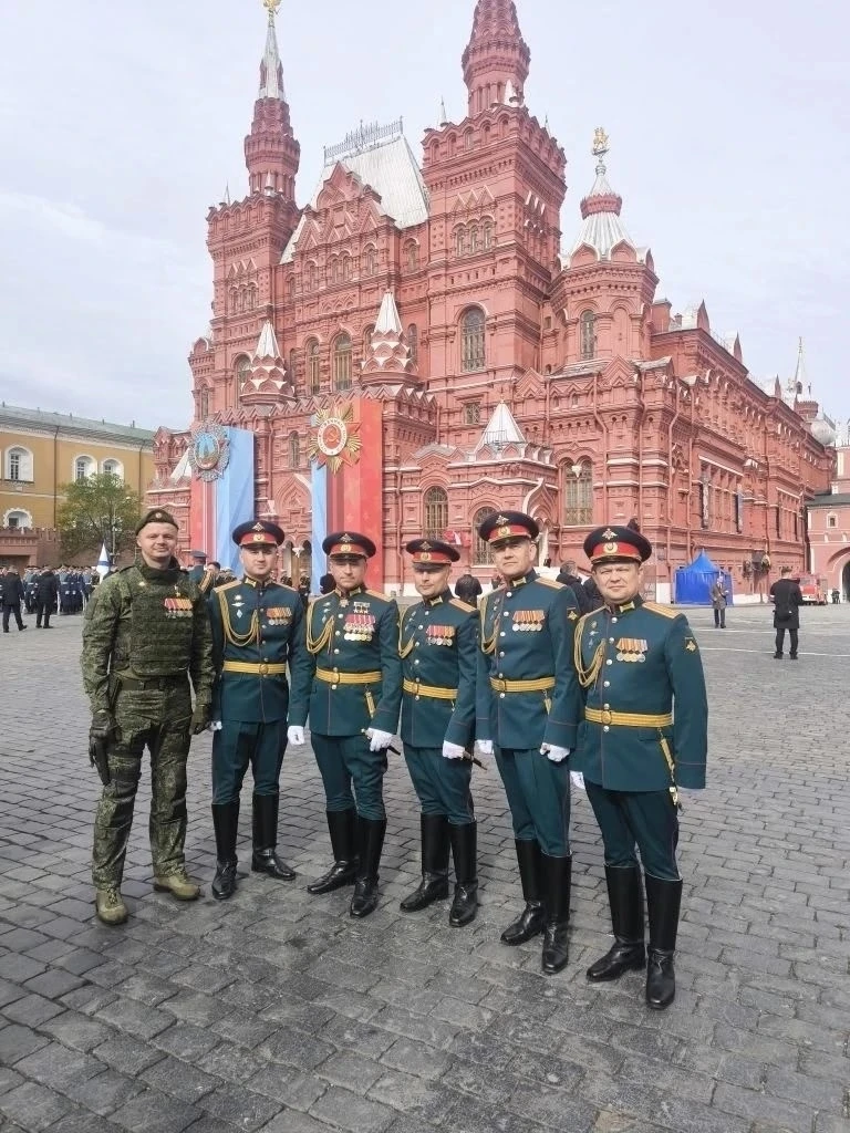 Герой России из Богучарского района принял участие в Параде Победы на Красной площади