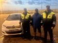 Сотрудники Госавтоинспекции в ночное время суток помогли водителю устранить поломку и продолжить путь
