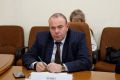 Губернатор Александр Гусев поздравляет с 55-летим Кирилла Левита, заместителя председателя Воронежской областной Думы: