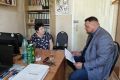 Денис Рубащенко обсудил с директором школы №96 вопросы ремонта и благоустройства школы