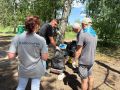 Студенты и волонтёры очистили берег Воронежского водохранилища от мусора в рамках акции «ЭКОволна РВК 3.0»