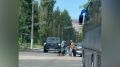 В Воронеже на пешеходном переходе иномарка сбила пожилую женщину: видео