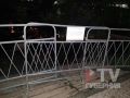 Аварийную лестницу на входе в Центральный парк Воронежа закрыли