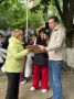 Во дворе на улице Димитрова прошёл праздник ко Дню соседей при участии депутата Воронежской городской Думы Максима Михина