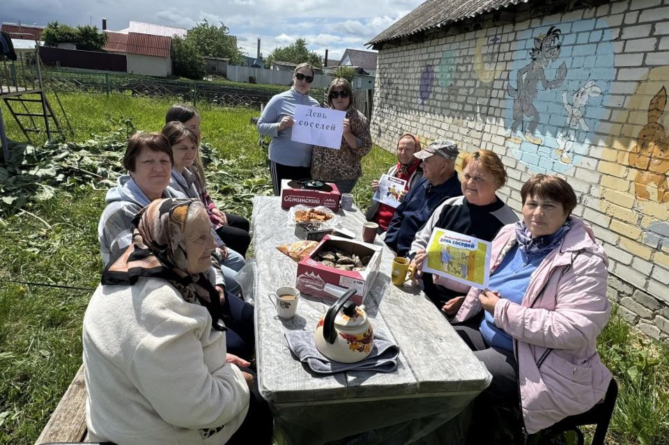 Александр Солодов помог с организацией Дня соседей в Верхнехавском районе