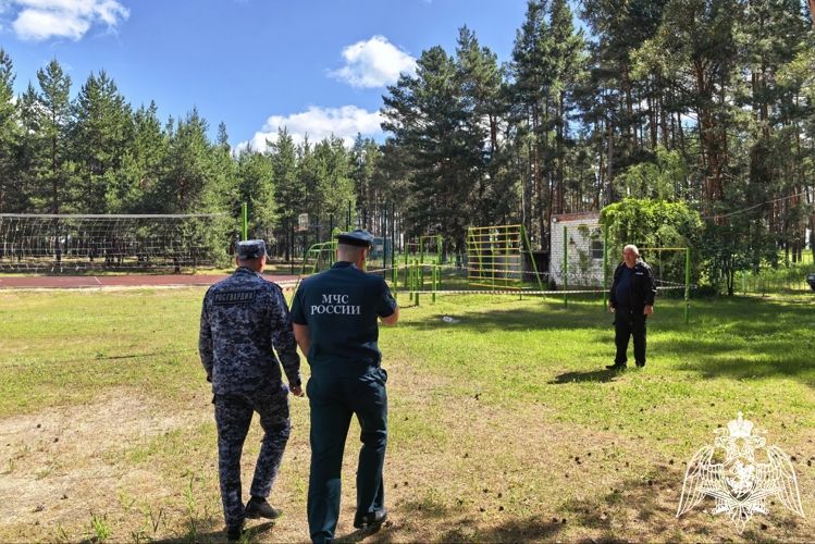 Представитель Росгвардии принял участие во Всероссийских антитеррористических учениях в загородных детских оздоровительных лагерях Воронежской области