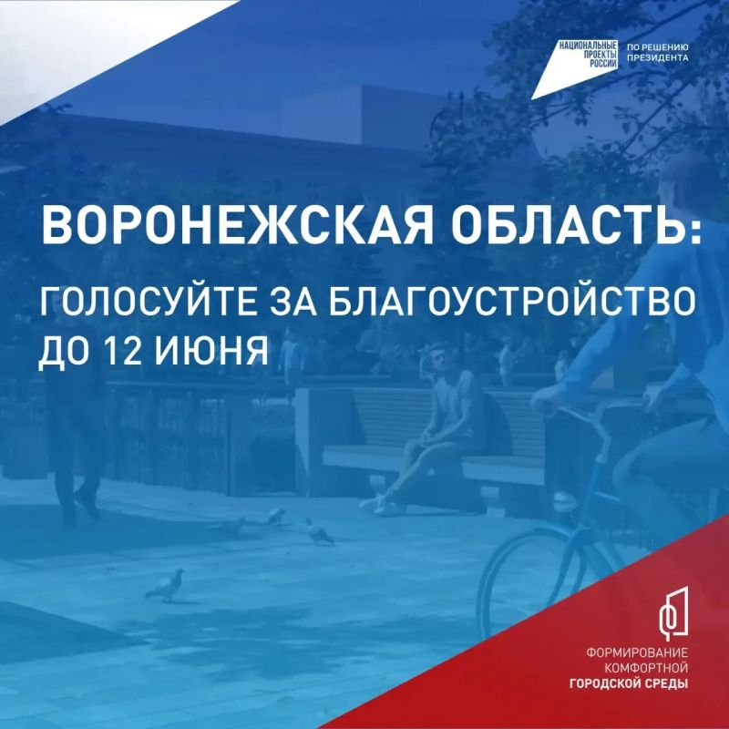 Александр Гусев: Дорогие земляки!. Несколько дней остается до окончания голосования за объекты благоустройства по программе «Формирование комфортной городской среды»