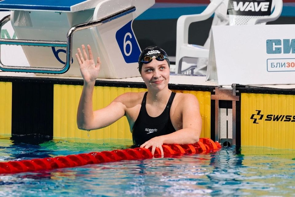 Дарья Клепикова завоевала два золота на чемпионате России по плаванию, проходящем в эти дни в Казани