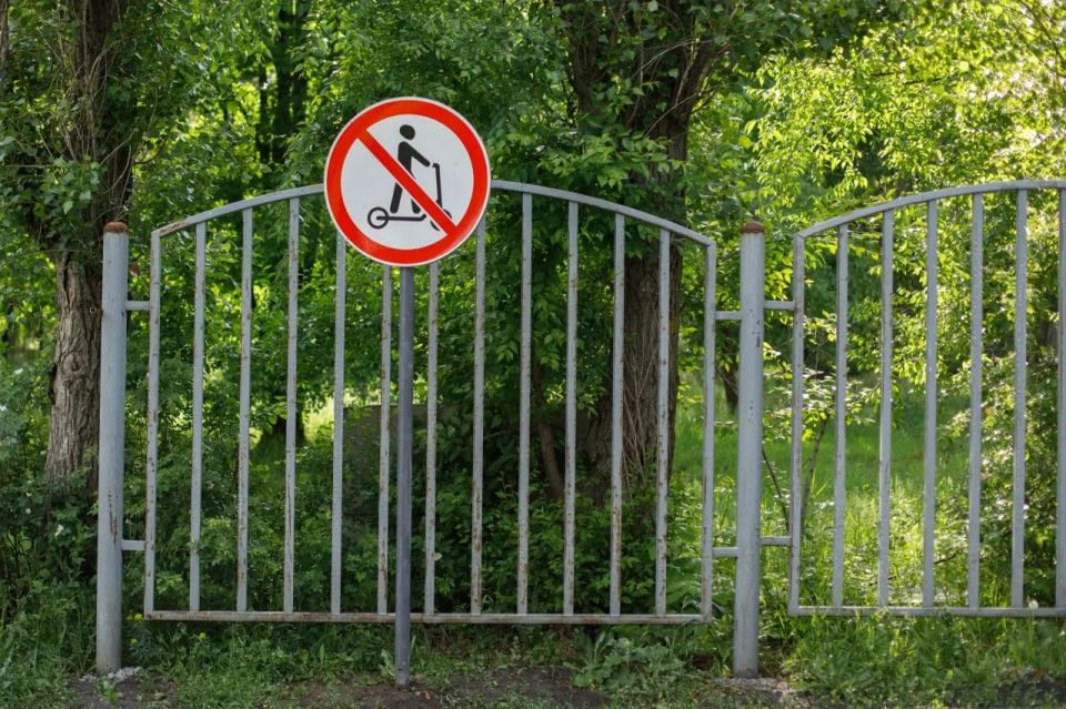 Воронежцам пригрозили штрафами за езду на электросамокате в «Танаисе»