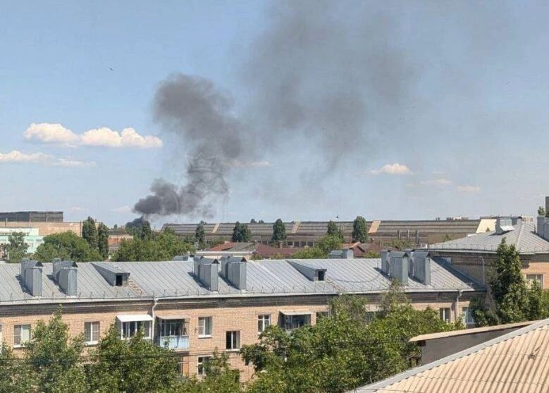 Воронежцы заметили очередной пожар на левом берегу