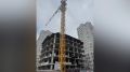 В Воронеже многоэтажку на улице Владимира Невского строили неисправным краном