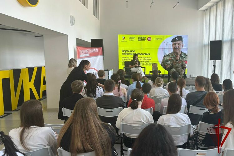 В рамках проекта «Диалоги с Героями» состоялась встреча с ветераном Росгвардии Александром Воронцовым