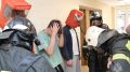 Воронежские спасатели поделились кадрами пожарно-тактических учений в лагере «Зеленый огонек»