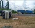«КамАЗ» столкнулся с фургоном в Панинском районе Воронежской области