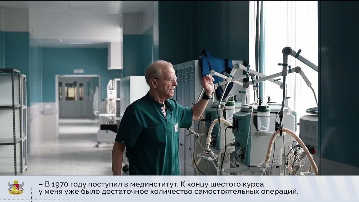 В честь Дня медицинского работника героем проекта «Люди.Регион» стал анестезиолог-реаниматолог Аркадий Куликов