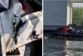 Пьяный гидроциклист влетел в лодку воронежца и скрылся