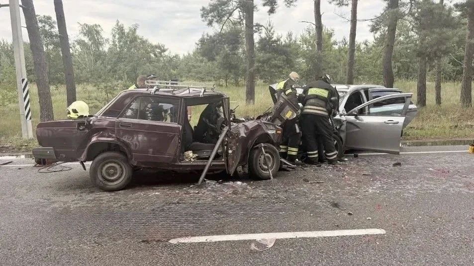 Два человека погибли в лобовом столкновении в Нововоронеже