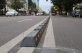 Первые делиниаторы для метробуса установили на Плехановской