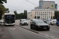 В Воронеже начали устанавливать делиниаторы для выделенной полосы метробуса