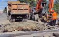 Улица Ворошилова в центре Воронежа оказалась перекрыта из-за коммунальной аварии