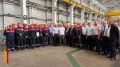 Вице-губернатор Воронежской области Дмитрий Маслов и депутат Госдумы РФ Александр Сидякин побывали в локомотивном депо в Лисках