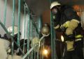 Вечерний пожар напугал жильцов девятиэтажки в Воронеже