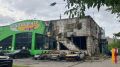 Автотехцентр загорелся ночью в Советском районе