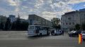 В Воронеже у «Галереи Чижова» утром 12 августа автобус №35 попал в ДТП