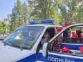 «День безопасности» в лагере «Ракета»: транспортная полиция с коллегами из других ведомств организовала для детей интерактив