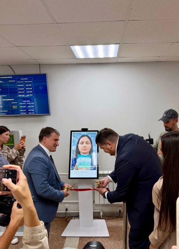 В воронежской поликлинике открыли «Киоск здоровья» для экспресс-оценки 10 показателей