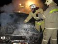 В Нижнедевицком районе выгорела иномарка