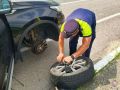 Сотрудники Госавтоинспекции Нижнедевицкого района оказали помощь семье с двумя детьми, следовавшей из южных регионов домой