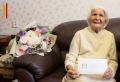 Жительнице Воронежа Екатерине Ефимовой исполнилось 100 лет