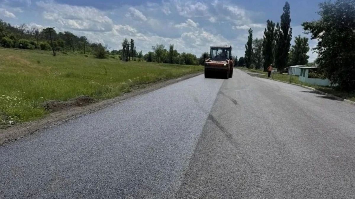 Воронежские специалисты отремонтировали 5 км дорог в Белокуракинском округе ЛНР