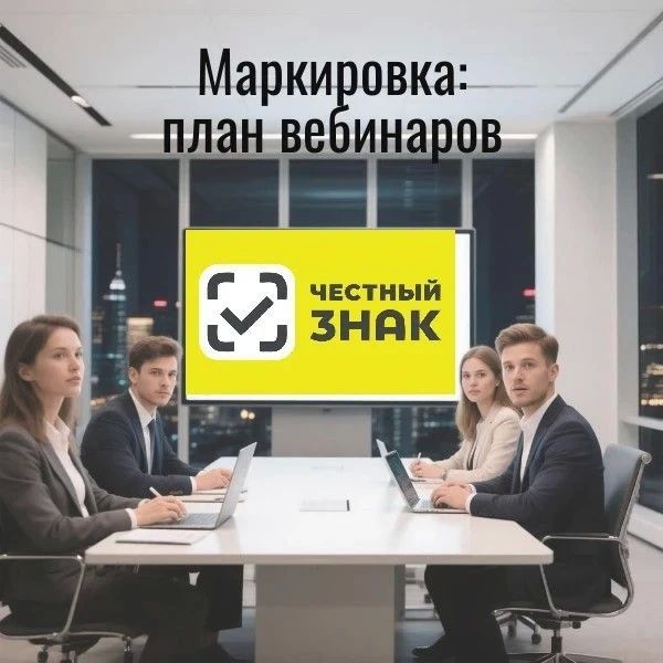 План вебинаров по маркировке: 17 – 23 августа