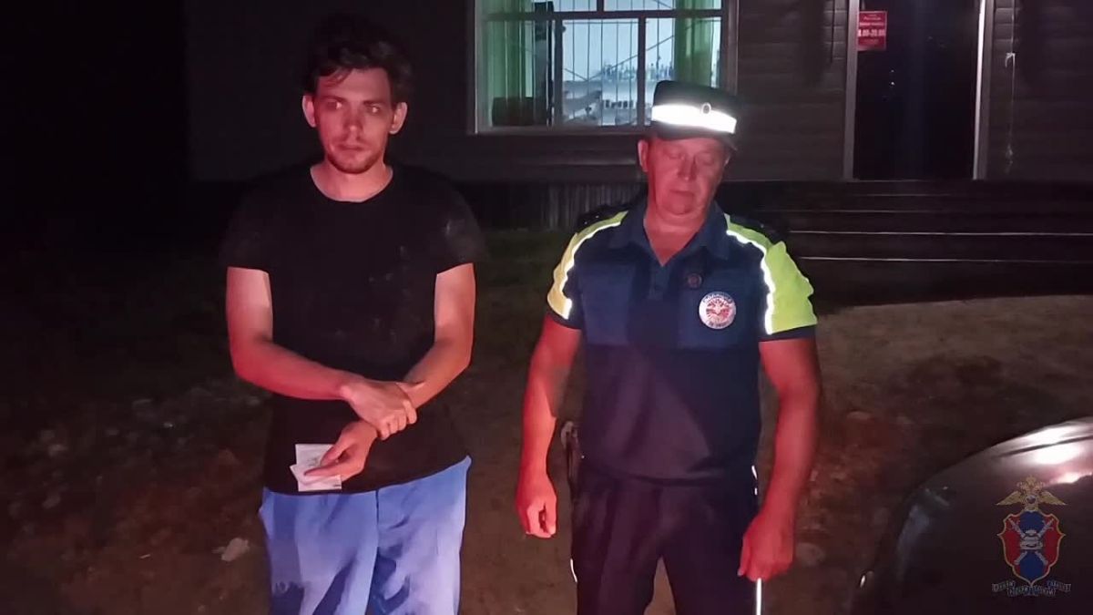 В Петропавловском районе сотрудники Госавтоинспекции пришли на помощь заблудившемуся автомобилисту