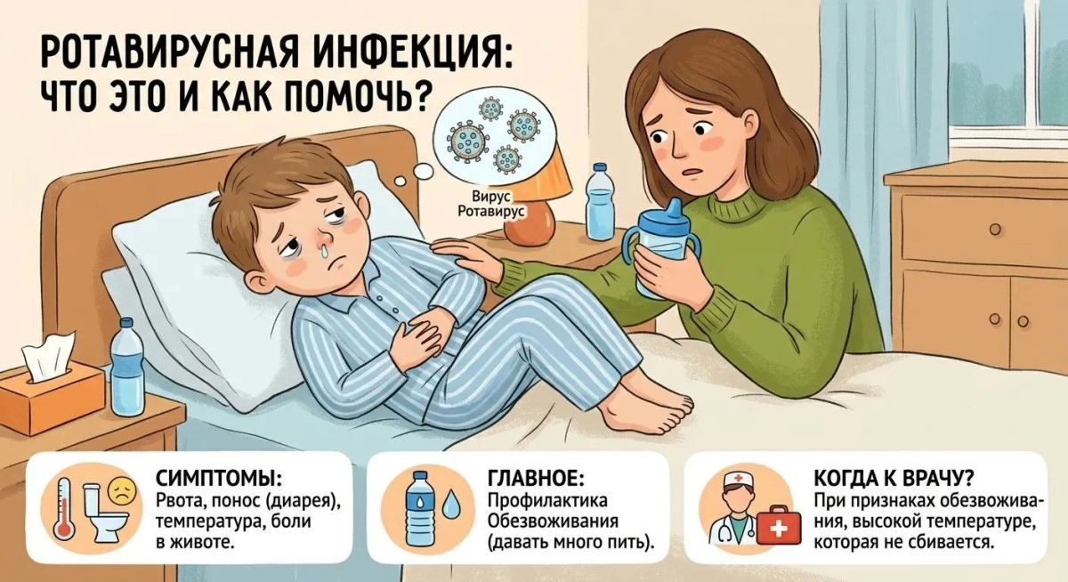 Летняя угроза ротавирусной инфекции и способы защиты детей и взрослых