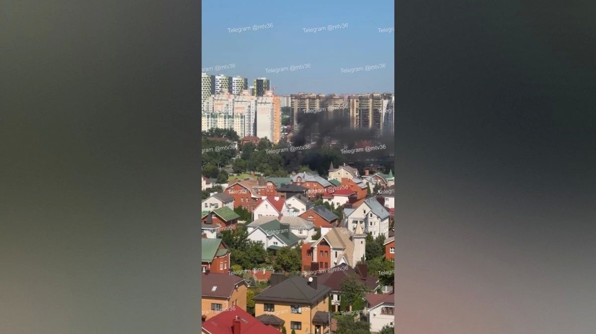 В Воронеже 21 августа произошел пожар на стройплощадке на улице Шишкова