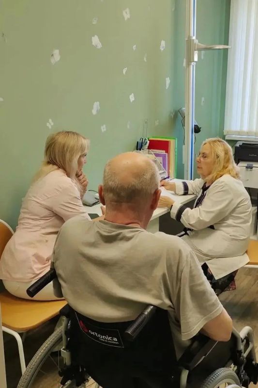 В Центре ухода и социализации «Хохольский» провели диспансеризацию для граждан старше 65 лет