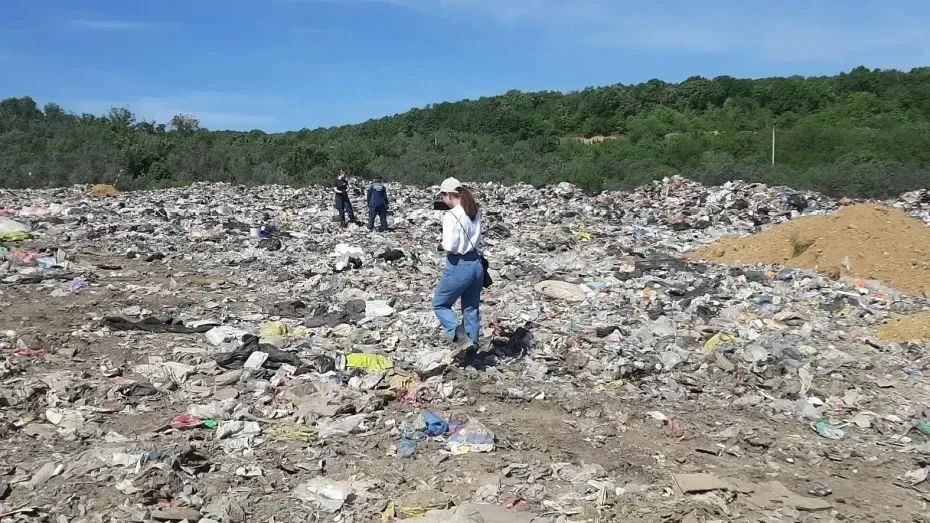 В Семилукском районе выявили нарушения на полигоне ТКО