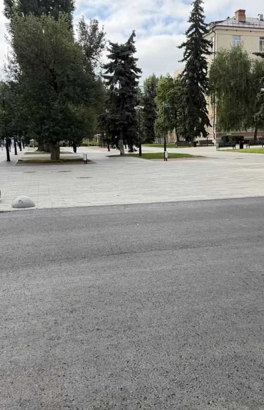 На улице Карла Маркса появился первый оборудованный пешеходный переход