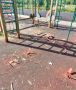 В поселке Стрелица Семилукского района вандалы повредили спортплощадку