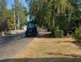 #уборка_Воронежа. Районные комбинаты благоустройства продолжают убирать городские территории