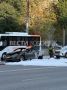 В районе остановки «Некрасова» сгорел автомобиль