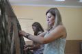Семьи военнослужащих центра РЭБ сплели маскировочные сети