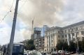 Дым от пожара у Шилово добрался до центра Воронежа