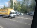 Машина перевернулась после массового ДТП на 9 Января