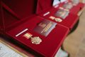 Спасатели, врачи и рабочие получили награды в правительстве Воронежской области