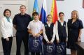 Сотрудники регионального следственного управления СК России поздравили учеников с началом учебного года